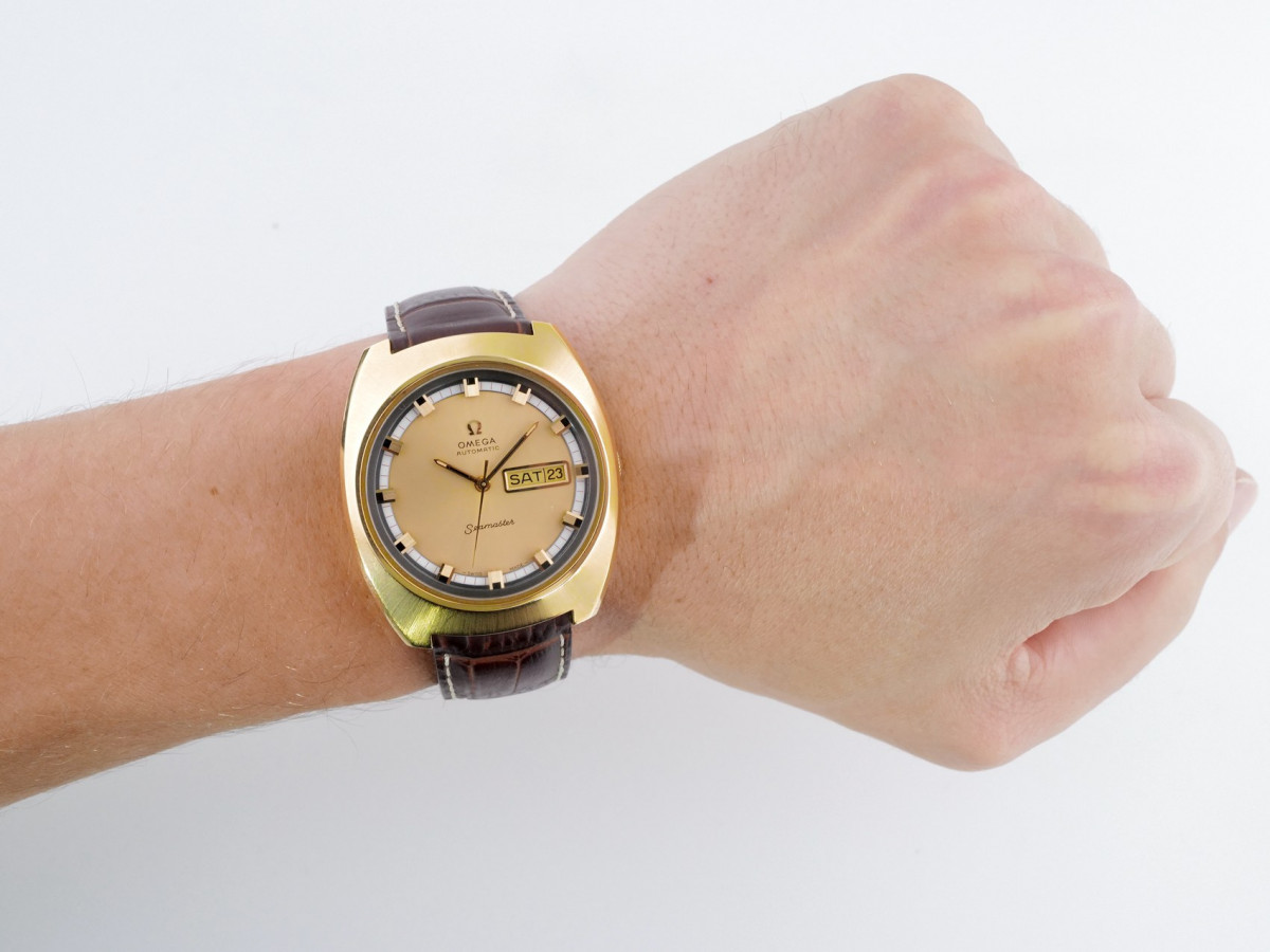 Швейцарские часы Omega Seamaster Automatic Day Date Jumbo