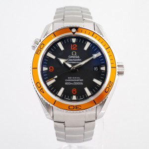 Швейцарские часы Omega Seamaster Planet Ocean Orange