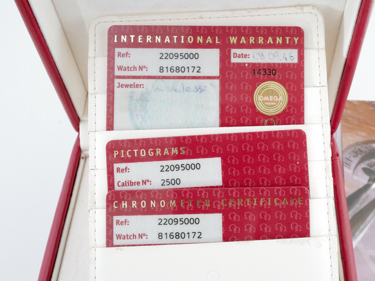 Швейцарские часы Omega Seamaster Planet Ocean Orange