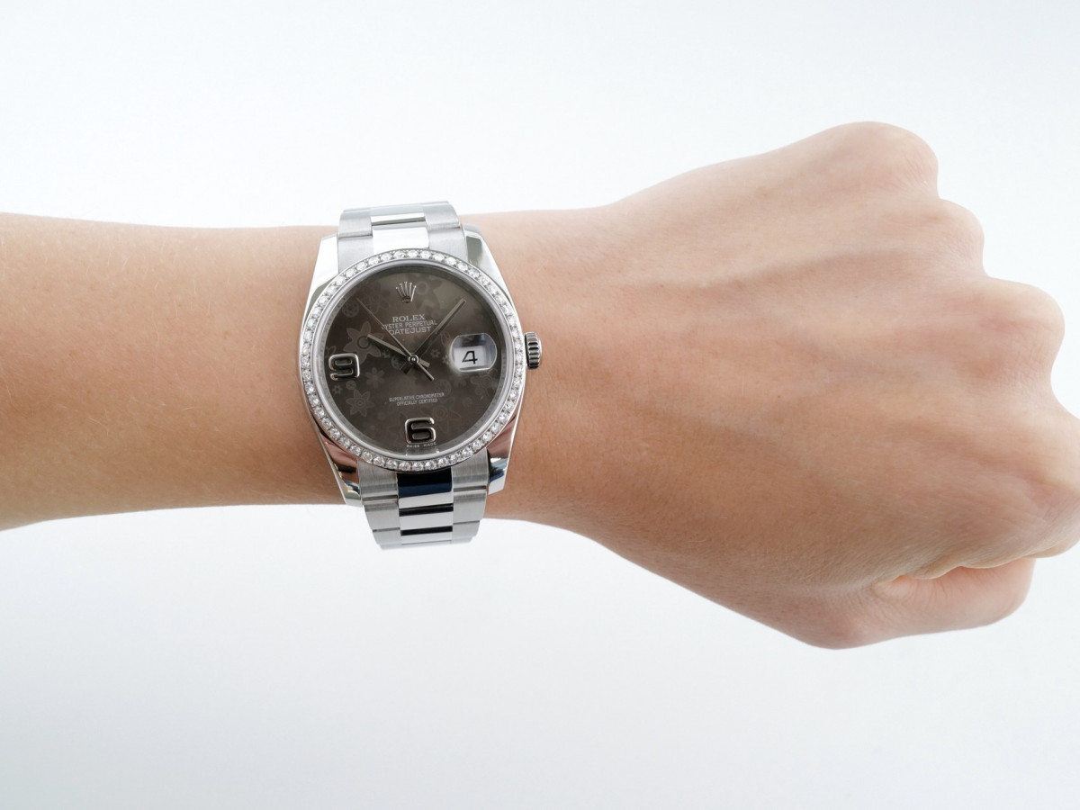 Швейцарський годинник Rolex Datejust Flower Diamonds
