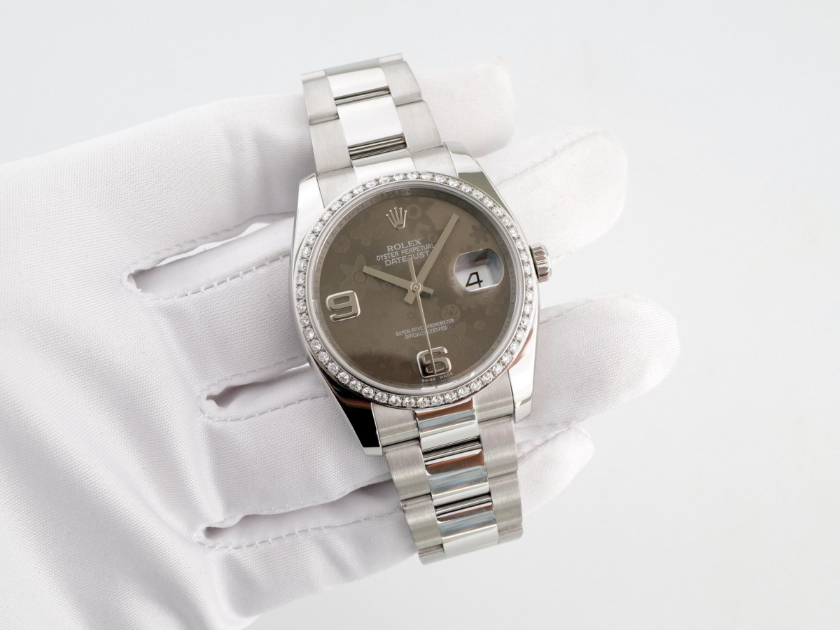 Швейцарський годинник Rolex Datejust Flower Diamonds