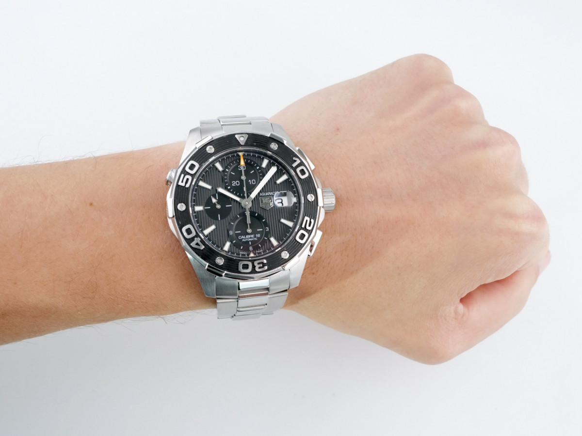 Швейцарський годинник TAG Heuer Aquaracer 500M Chronograph