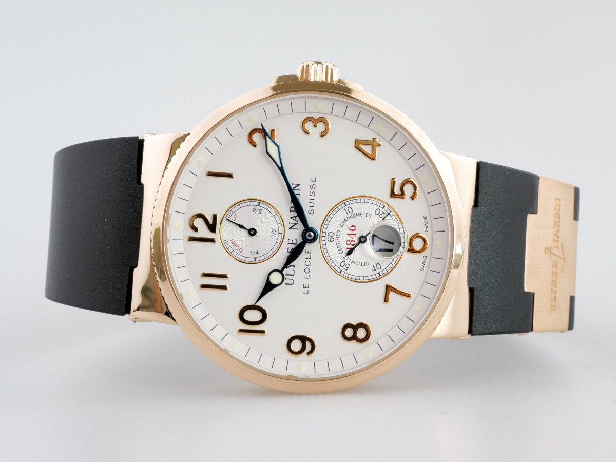 Swiss watch Ulysse Nardin Marine Maxi Marine Chronometer 18K Rose Gold