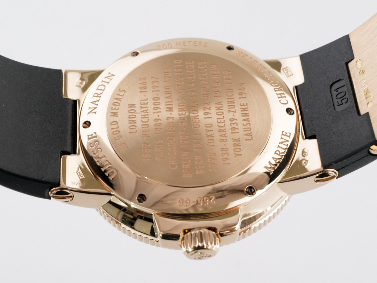 Swiss watch Ulysse Nardin Marine Maxi Marine Chronometer 18K Rose Gold