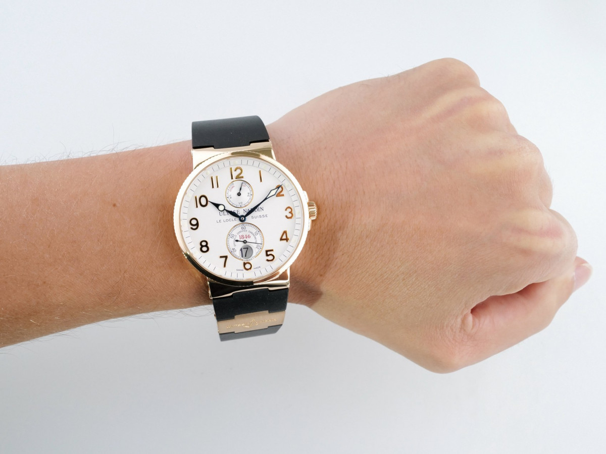 Swiss watch Ulysse Nardin Marine Maxi Marine Chronometer 18K Rose Gold