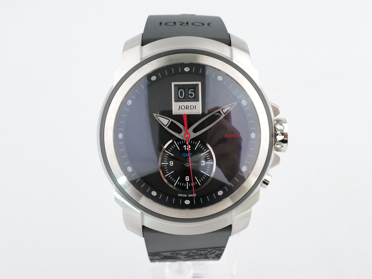 Швейцарские часы Michel Jordi Mega Icon Pebble Stone Big Date GMT