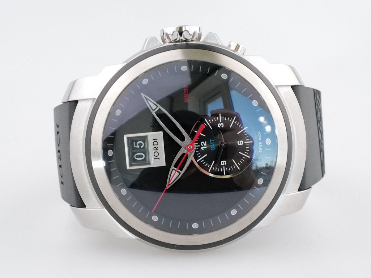 Швейцарские часы Michel Jordi Mega Icon Pebble Stone Big Date GMT