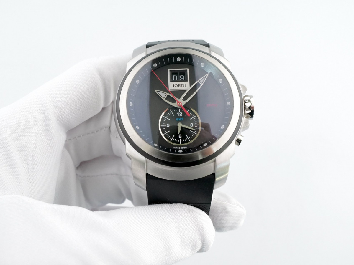 Швейцарские часы Michel Jordi Mega Icon Pebble Stone Big Date GMT