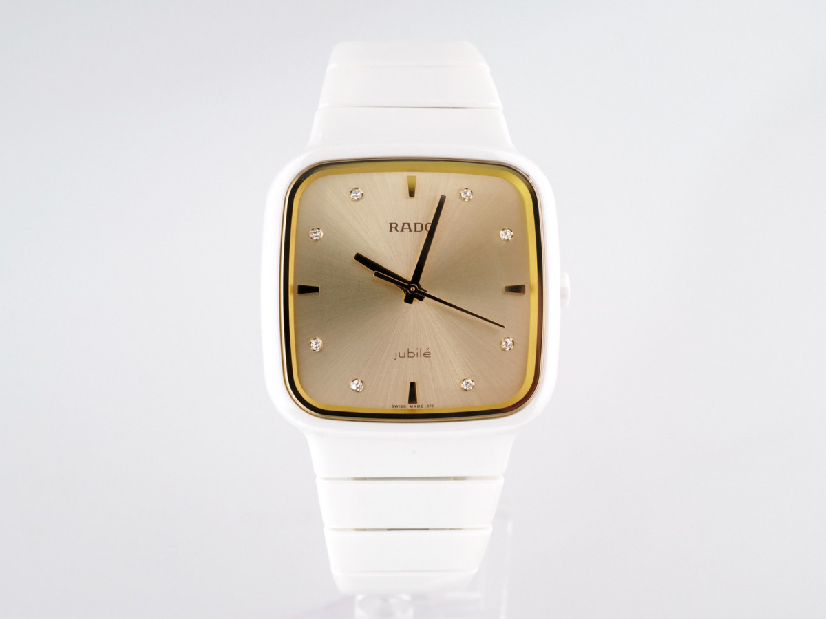Швейцарський годинник Rado R5.5 Jubile Champagne Diamond Dial
