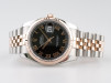 Швейцарський годинник Rolex Datejust 36 Jubilee 18k Rose Gold Steel Black Roman Dial