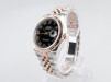 Швейцарський годинник Rolex Datejust 36 Jubilee 18k Rose Gold Steel Black Roman Dial