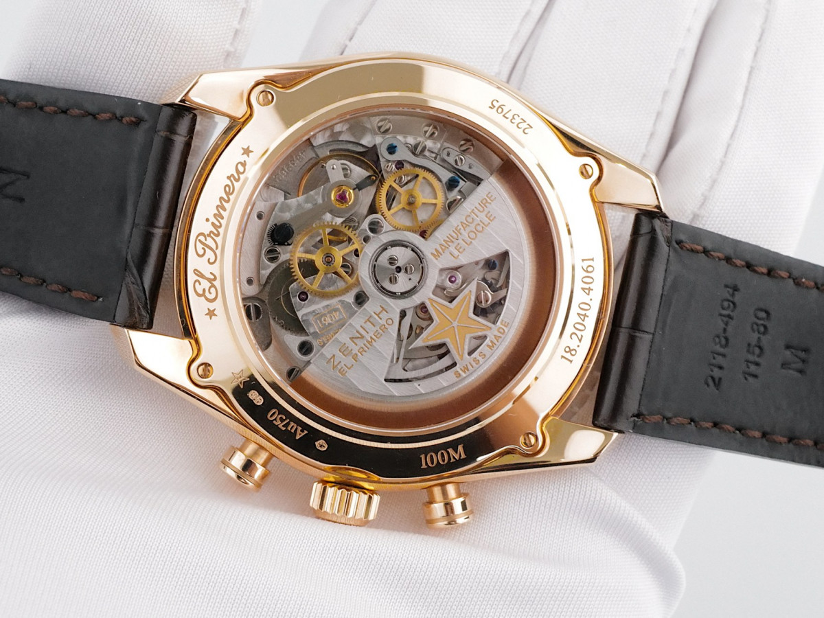 Швейцарський годинник Zenith Chronomaster El Primero Open Dial 18K Rose Gold