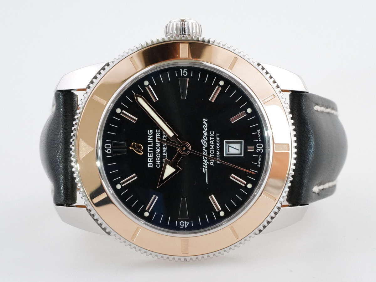 Швейцарський годинник Breitling Superocean Heritage 46 Rose Gold Bezel 18K