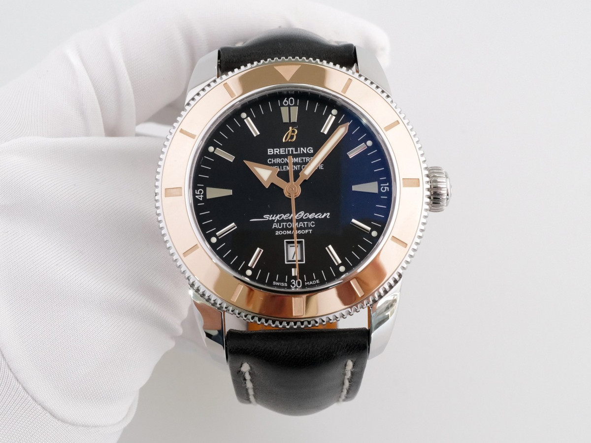 Швейцарський годинник Breitling Superocean Heritage 46 Rose Gold Bezel 18K