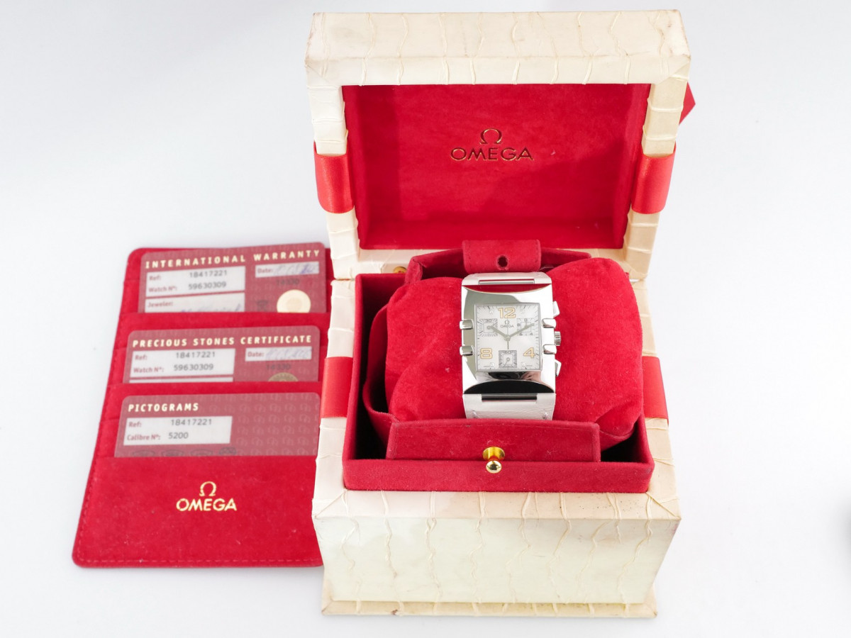 Швейцарський годинник Omega Constellation Quadra Quartz Chronograph