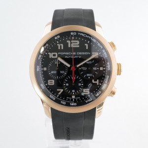 Швейцарские часы Porsche Design Dashboard 18K Rose Gold Chronograph