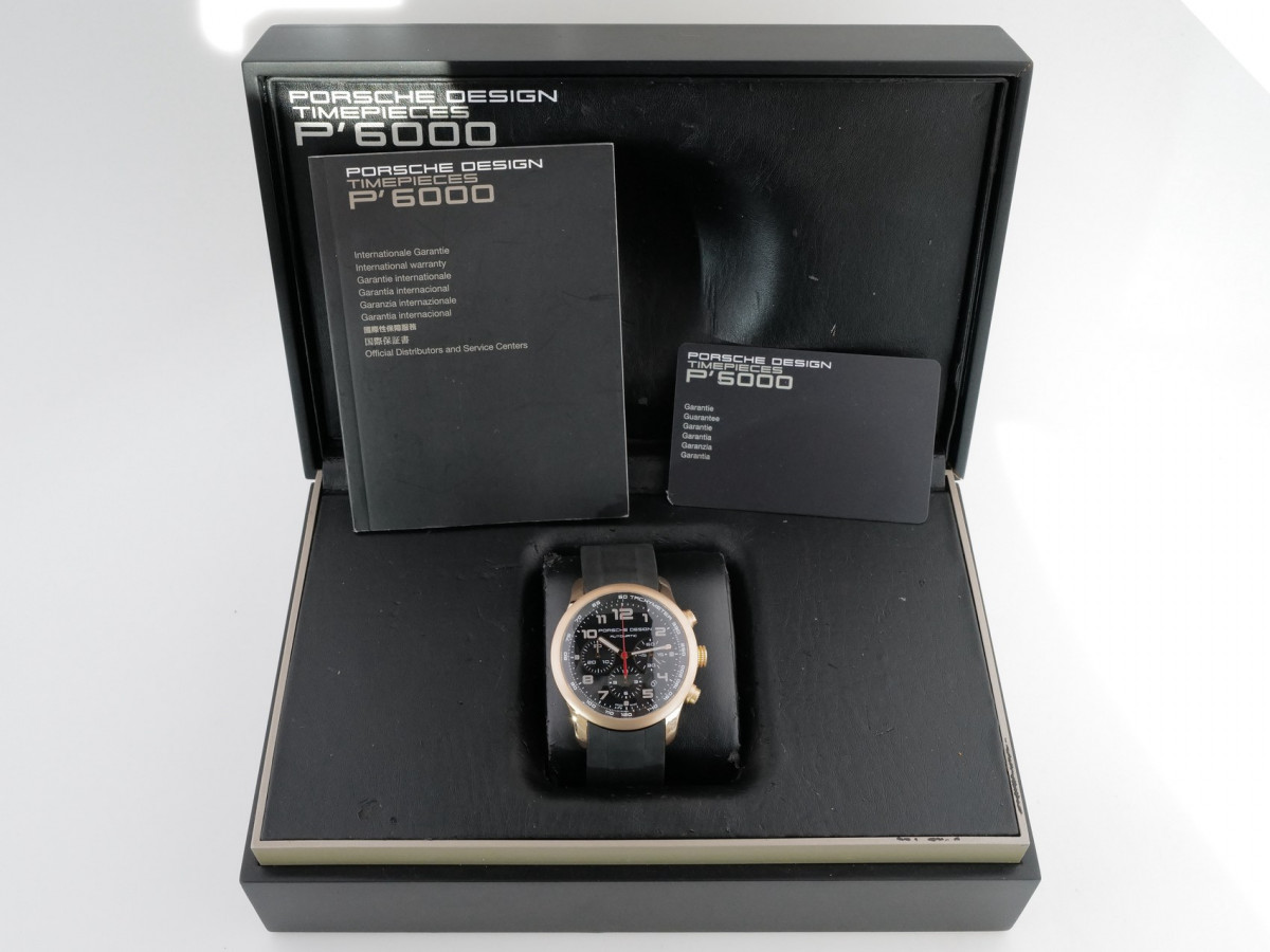 Швейцарський годинник Porsche Design Dashboard 18K Rose Gold Chronograph