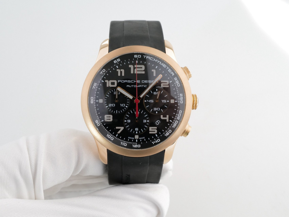 Швейцарський годинник Porsche Design Dashboard 18K Rose Gold Chronograph