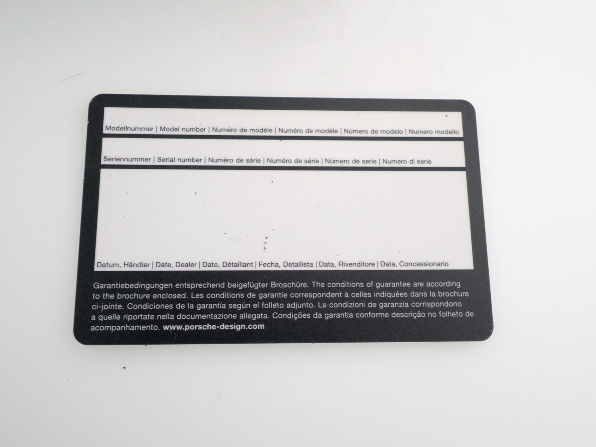 Швейцарський годинник Porsche Design Dashboard 18K Rose Gold Chronograph