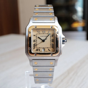 Швейцарський годинник Cartier Santos Galbee