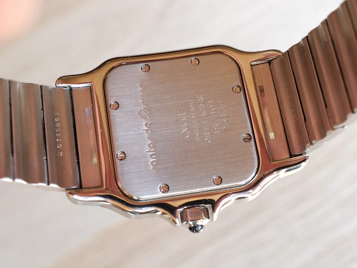 Swiss watch Cartier Santos Galbee