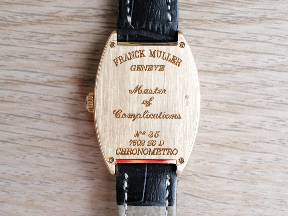 Швейцарские часы Franck Muller Cintree Curvex 18K Rose Gold Diamonds