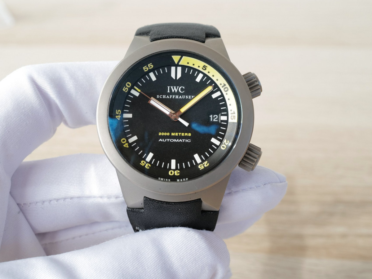 Швейцарские часы IWC Aquatimer 2000 Titanium