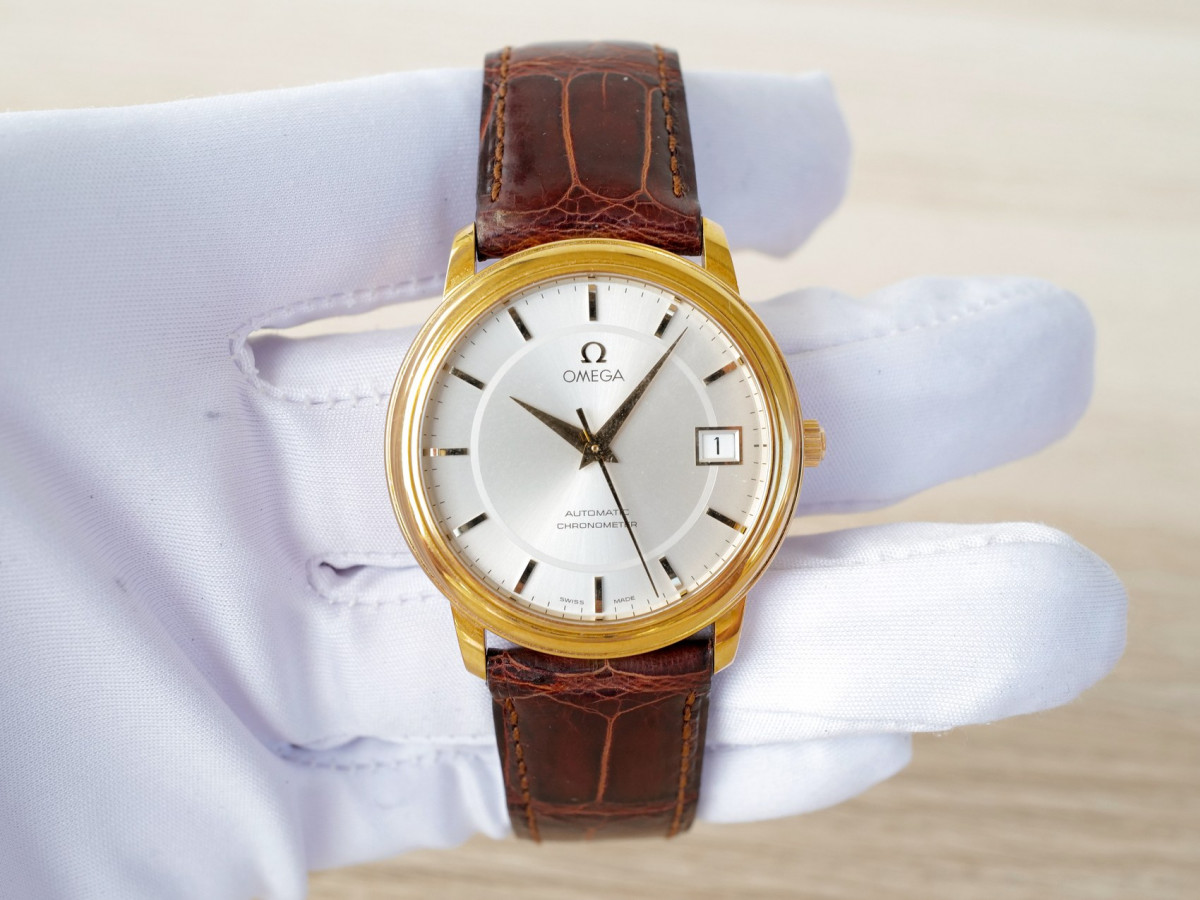 Швейцарские часы Omega De Ville Prestige Automatic 18K Gold