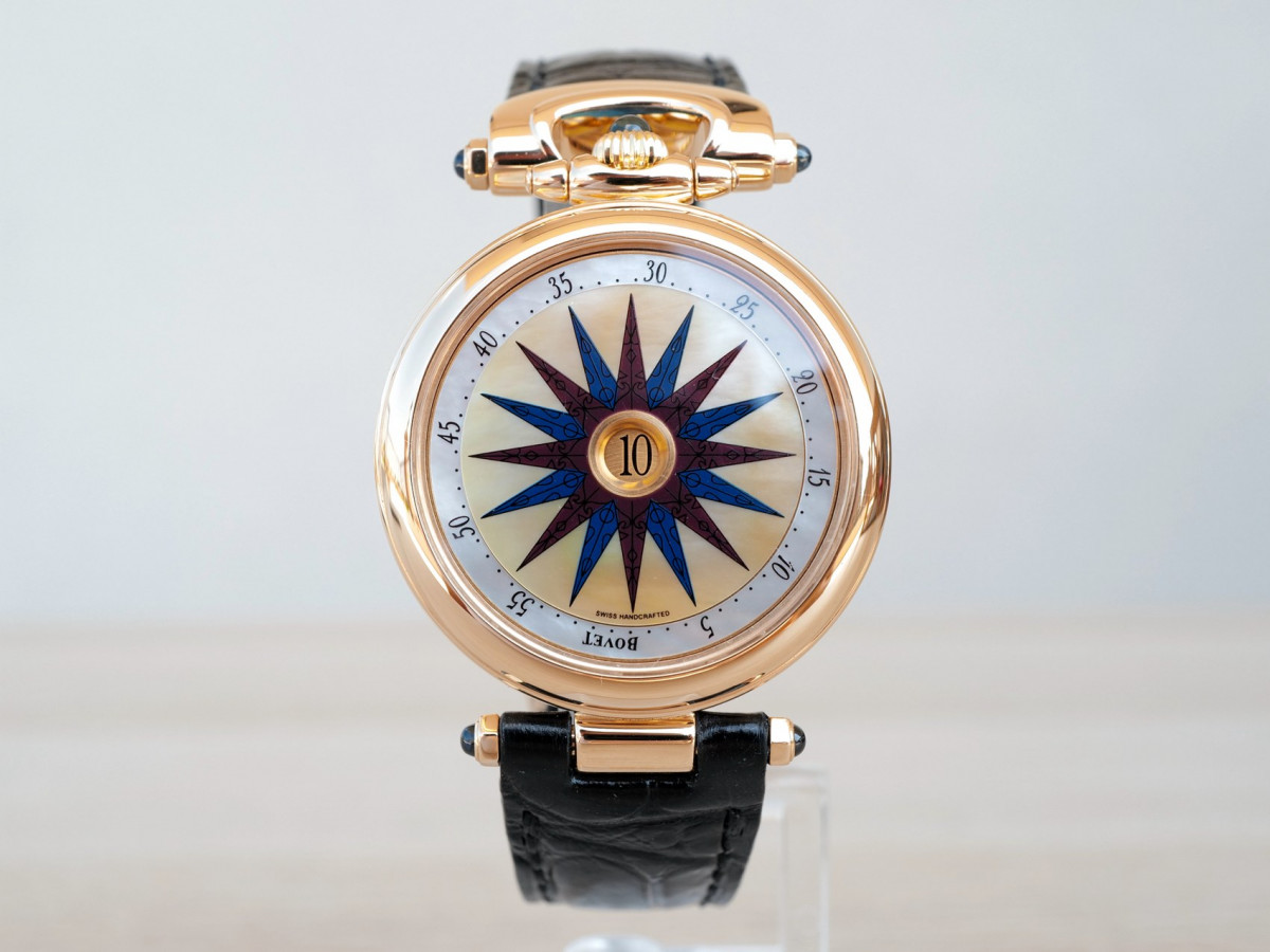 Swiss watch Bovet Jumping Hour Fleurier Complications 18K Rose Gold