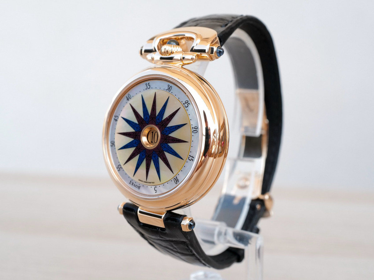 Swiss watch Bovet Jumping Hour Fleurier Complications 18K Rose Gold