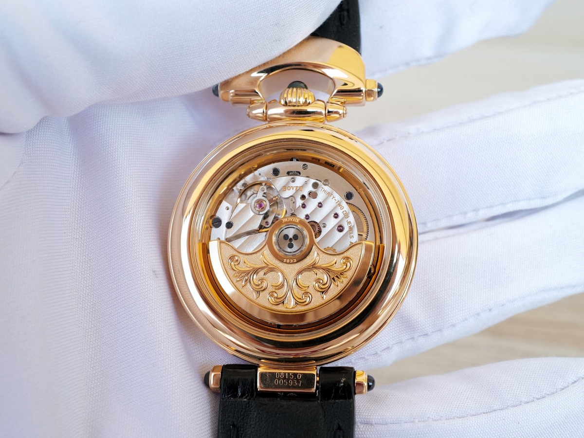 Swiss watch Bovet Jumping Hour Fleurier Complications 18K Rose Gold