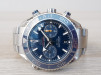 Швейцарський годинник Omega Seamaster Planet Ocean 600M Co‑Axial Chronograph 45.5mm Titanium Blue