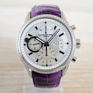 Швейцарские часы Raymond Weil Freelancer Automatic Chronograph Diamonds
