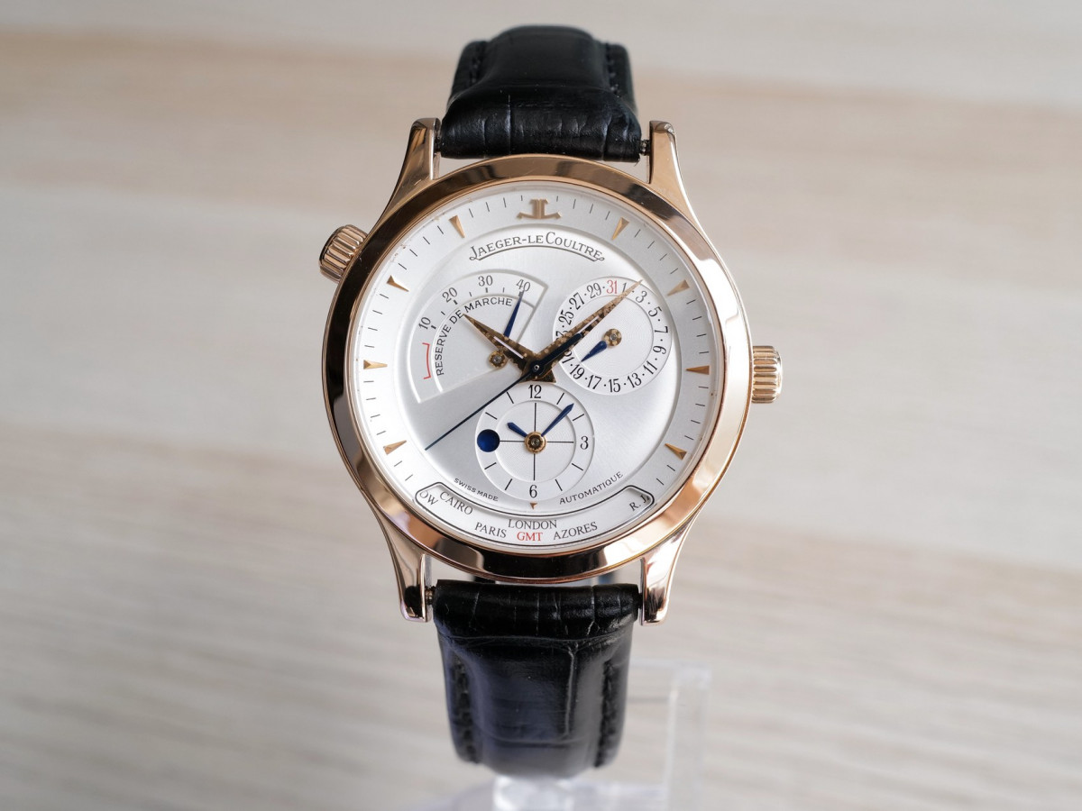 Швейцарський годинник Jaeger-LeCoultre Master Geographic GMT 18K Rose Gold