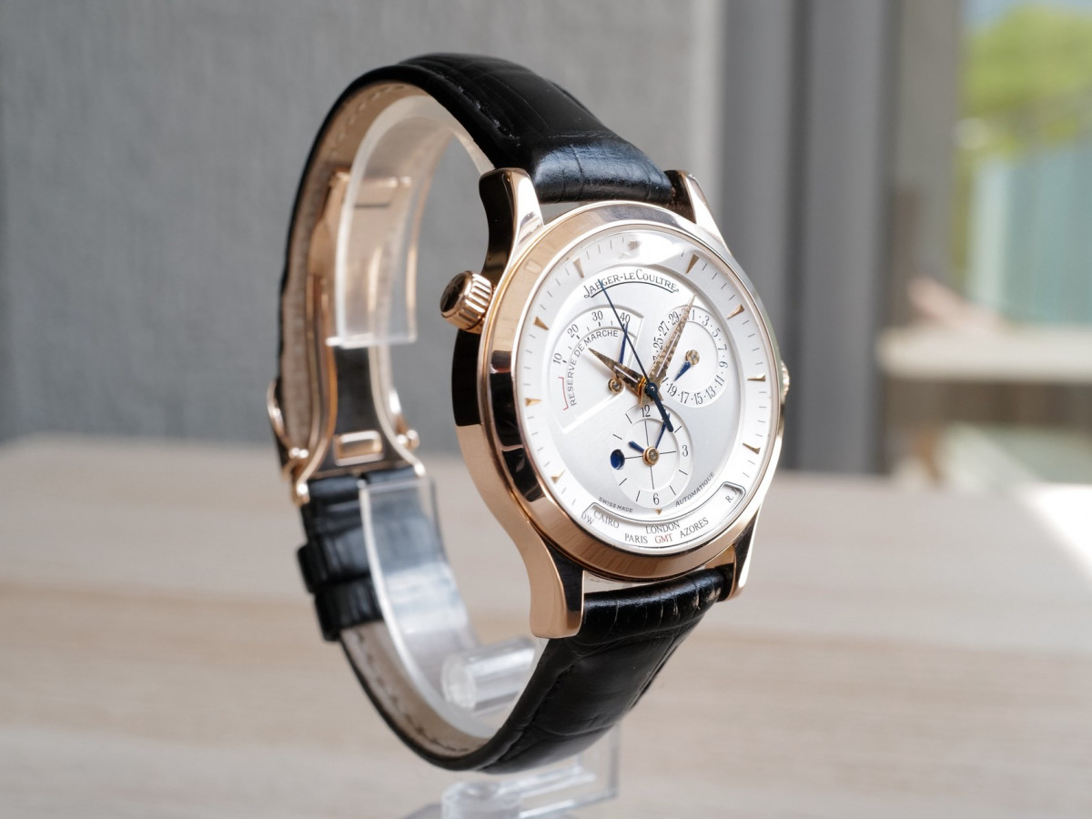 Швейцарський годинник Jaeger-LeCoultre Master Geographic GMT 18K Rose Gold