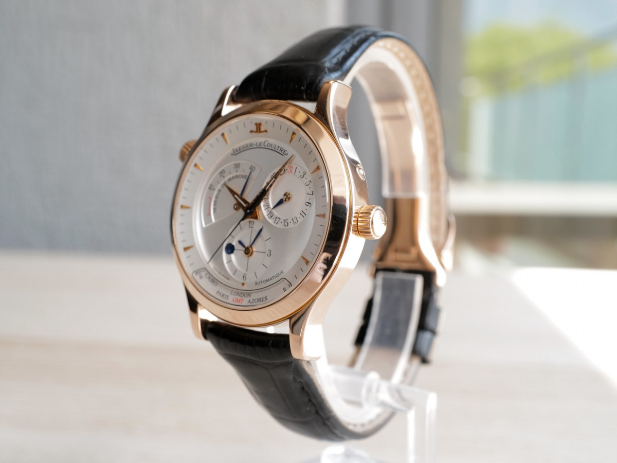 Швейцарський годинник Jaeger-LeCoultre Master Geographic GMT 18K Rose Gold