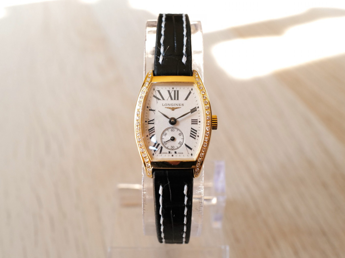 Швейцарський годинник Longines Evidenza 18K Yellow Gold Diamonds