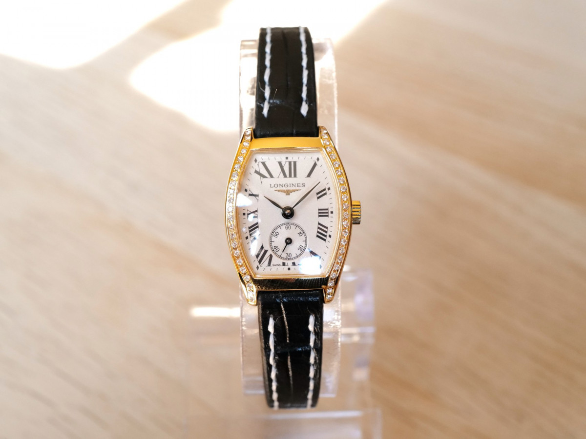 Швейцарський годинник Longines Evidenza 18K Yellow Gold Diamonds