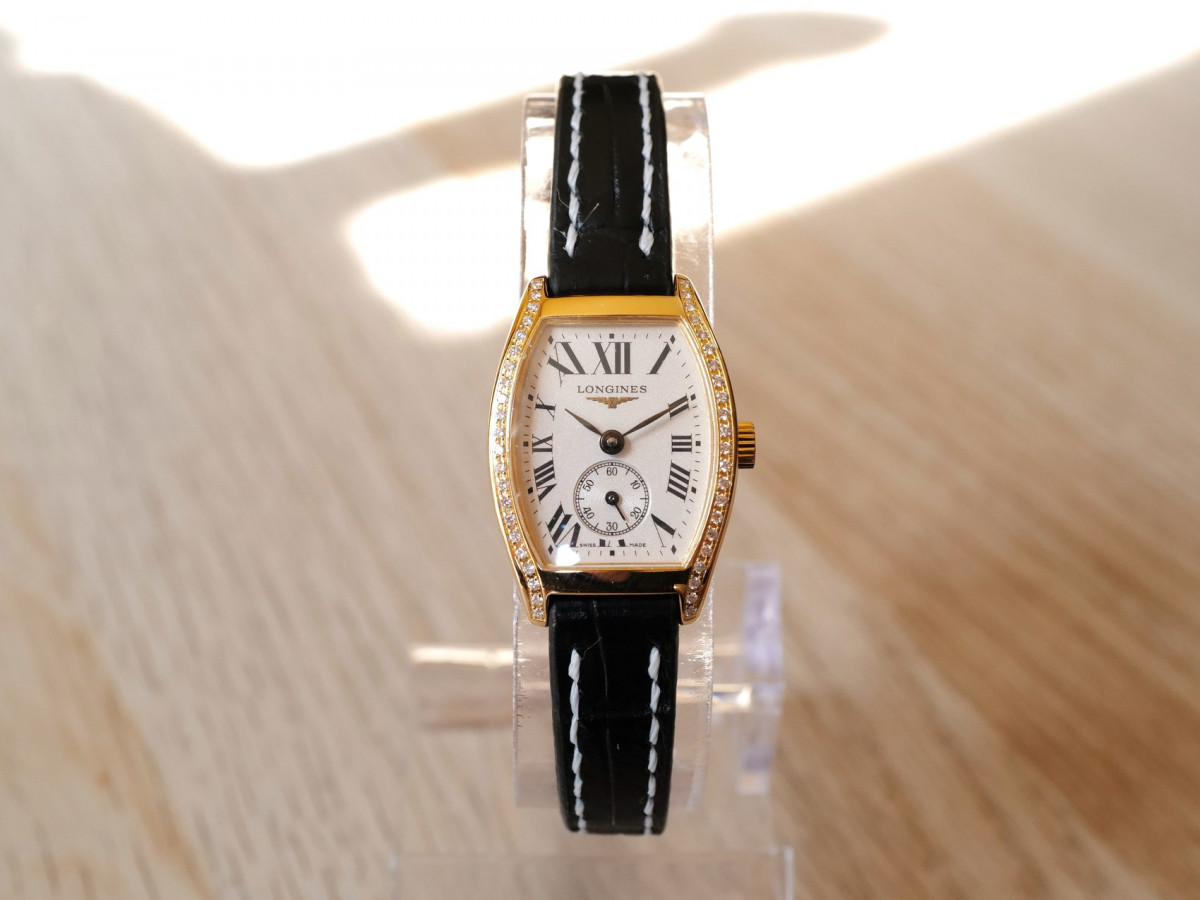 Швейцарський годинник Longines Evidenza 18K Yellow Gold Diamonds