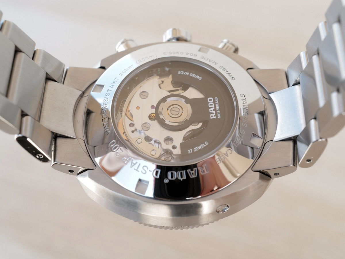 Швейцарський годинник Rado D-Star 200 Blue Ceramic Automatic Chronograph