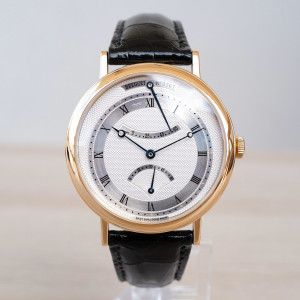Швейцарський годинник Breguet Classique Retrograde Seconds Power Reserve 18K Yellow Gold