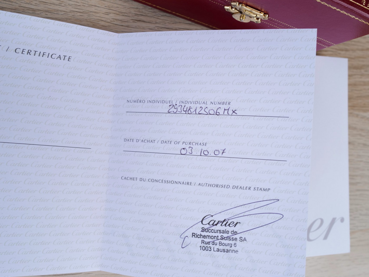 Швейцарские часы Cartier Ronde Solo de Cartier