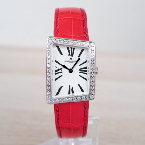 Швейцарские часы Vacheron Constantin 1972 Asymmetric 18K White Gold Diamonds