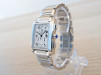 Швейцарський годинник Cartier Tank Francaise Chronoflex Steel