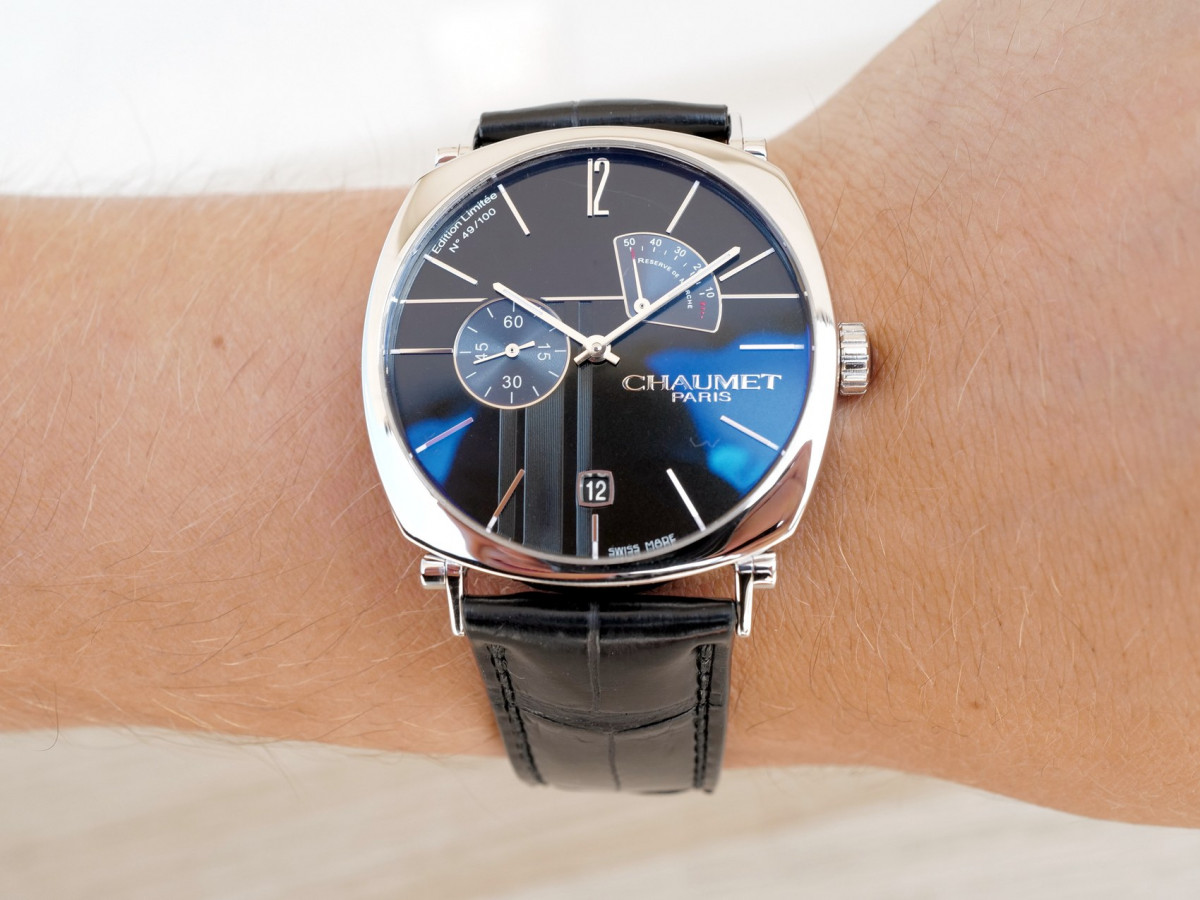 Швейцарские часы Chaumet Dandy Power Reserve Manual Wind Limited Edition 18K White Gold