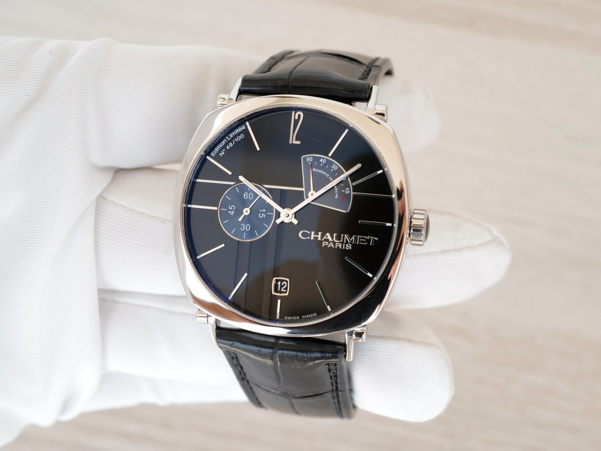 Швейцарские часы Chaumet Dandy Power Reserve Manual Wind Limited Edition 18K White Gold