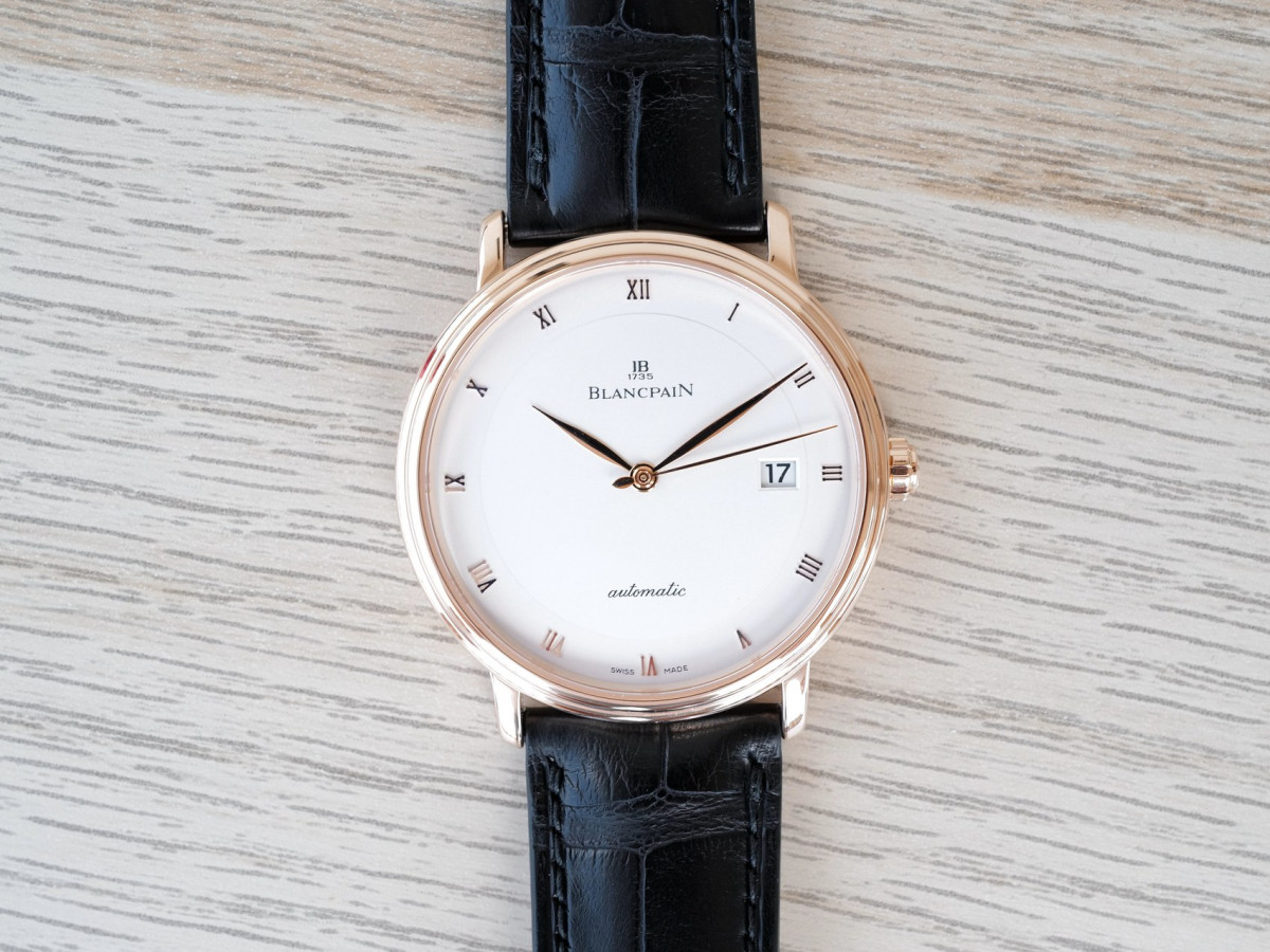 Швейцарський годинник Blancpain Villeret Ultra Slim 18K Rose Gold