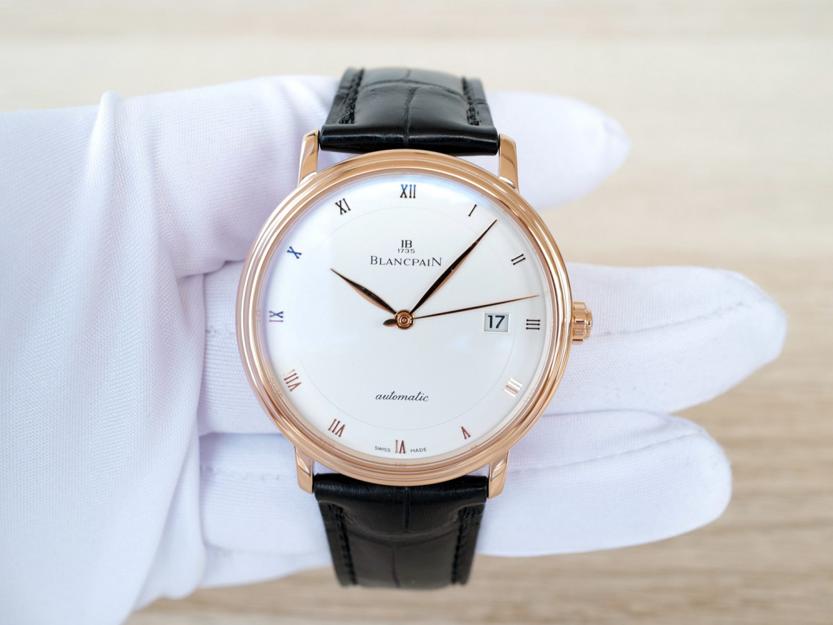 Швейцарський годинник Blancpain Villeret Ultra Slim 18K Rose Gold