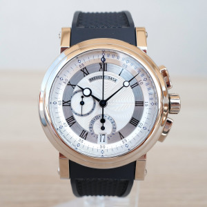 Швейцарський годинник Breguet Marine Chronograph 18K White Gold