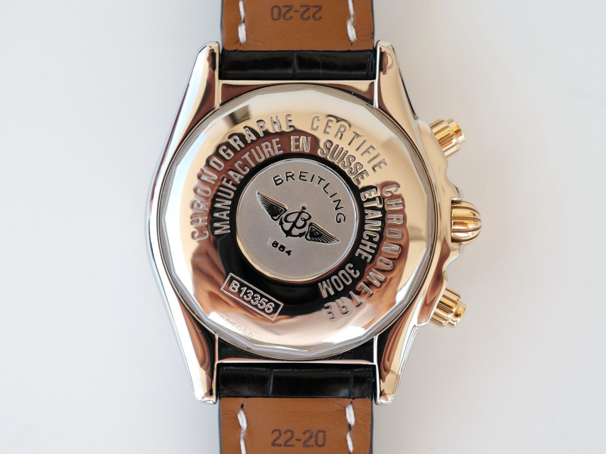 Швейцарские часы Breitling Chronomat Evolution Diamonds Burgundy Dial